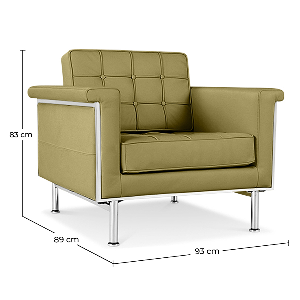 Fauteuil avec Accoudoirs - Revêtement en Similicuir - Town image 10