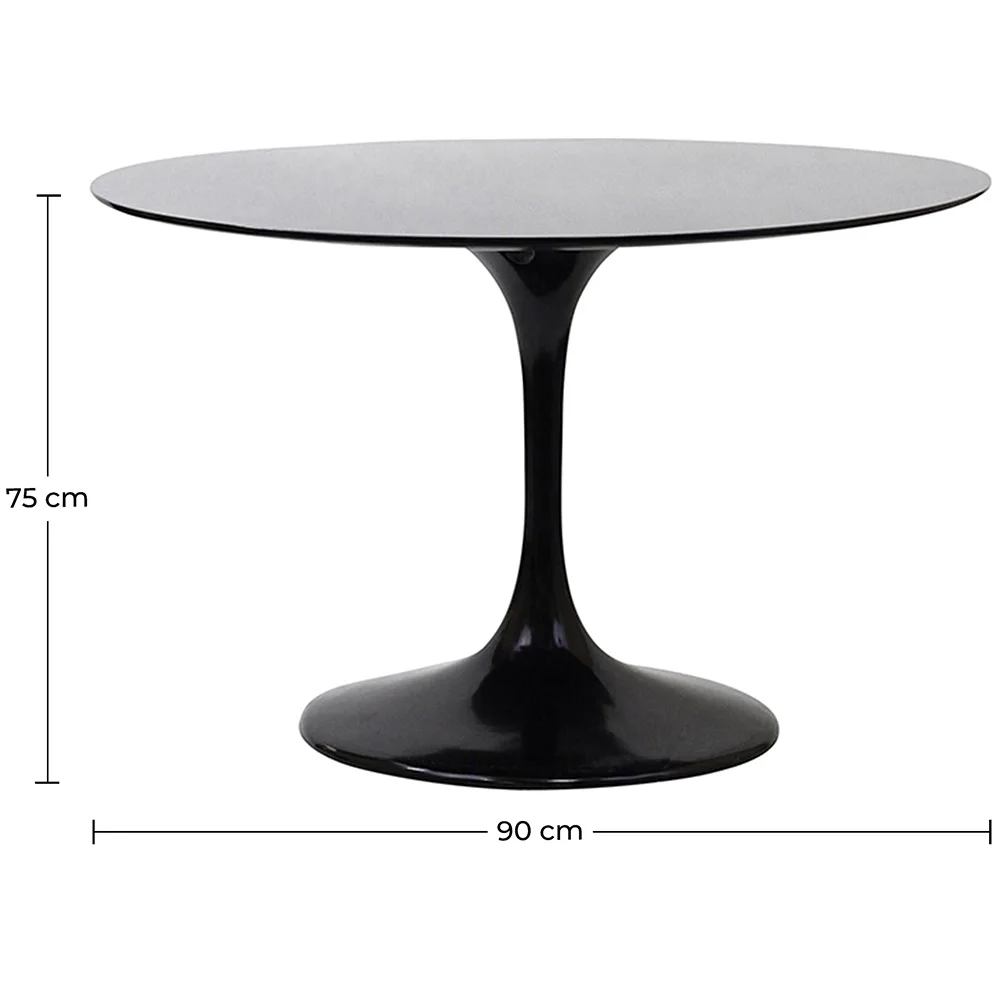 Table à Manger Ronde - 90 cm - Tulip image 10