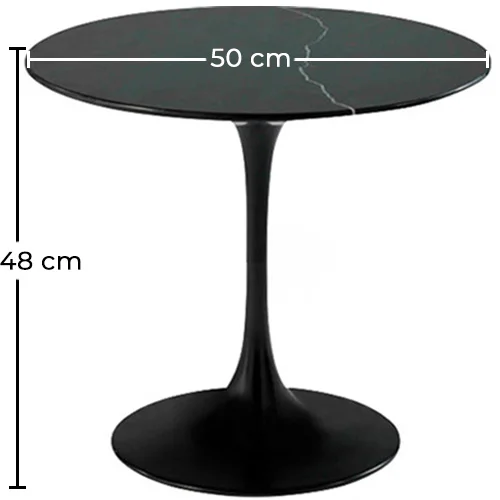 Table d'appoint ronde - Marbre - Tulip image 10
