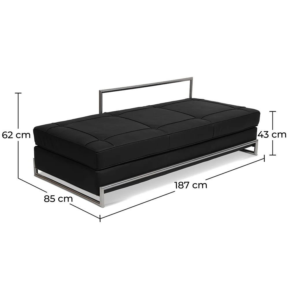Banc rembourré en similicuir - Dayved image 10