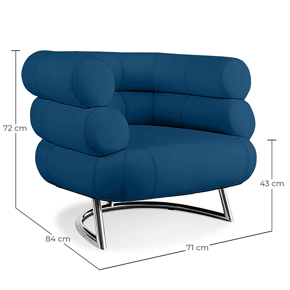 Fauteuil design - Revêtement en similicuir - Bivendun image 10