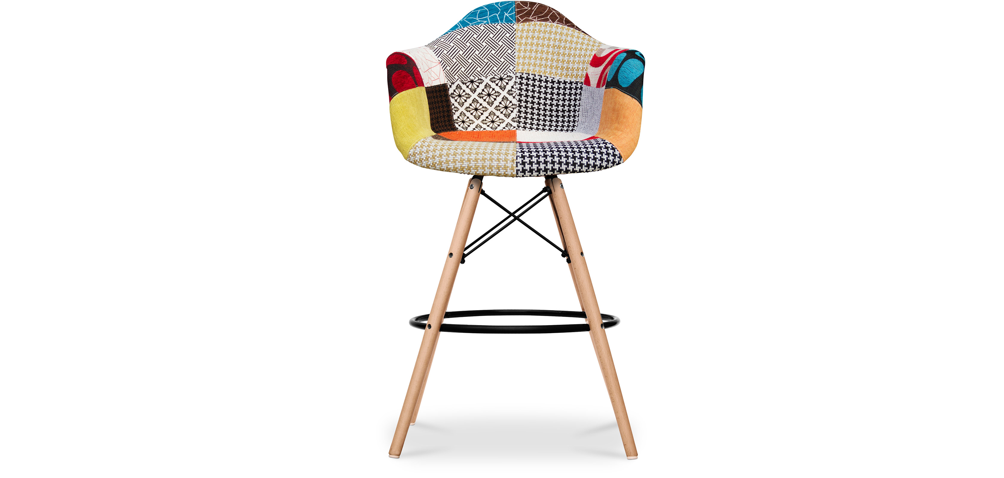 Tabouret DAW Charles Eames - Patchwork