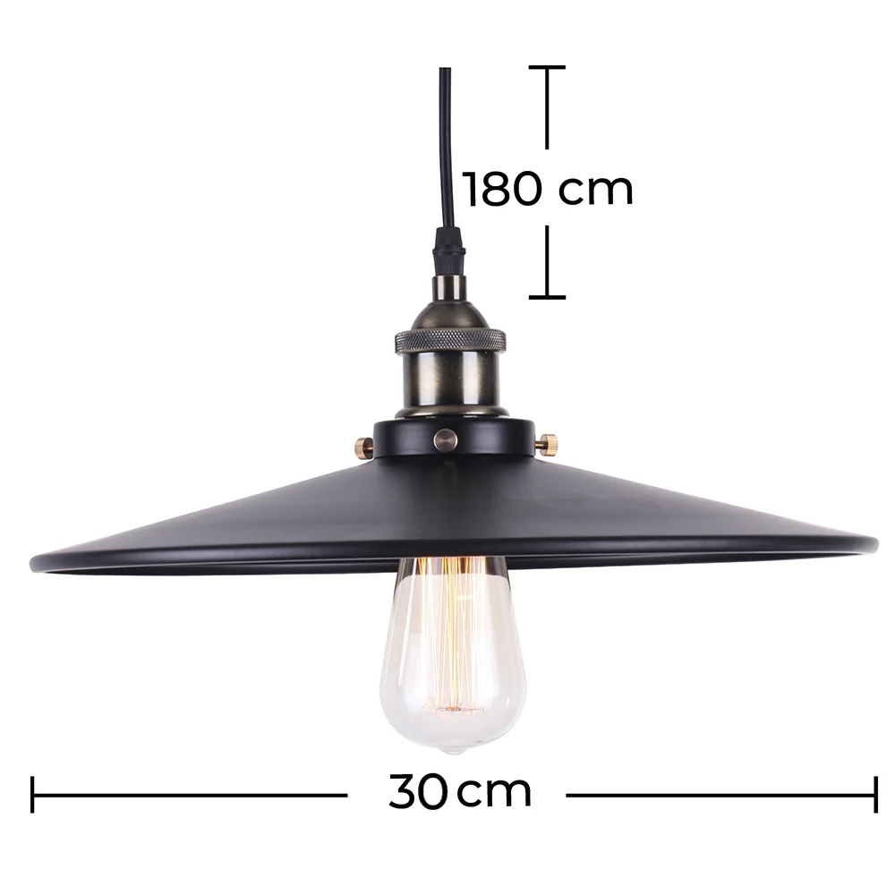 Lampe de plafond - Lampe suspendue au design industriel - Jack image 10