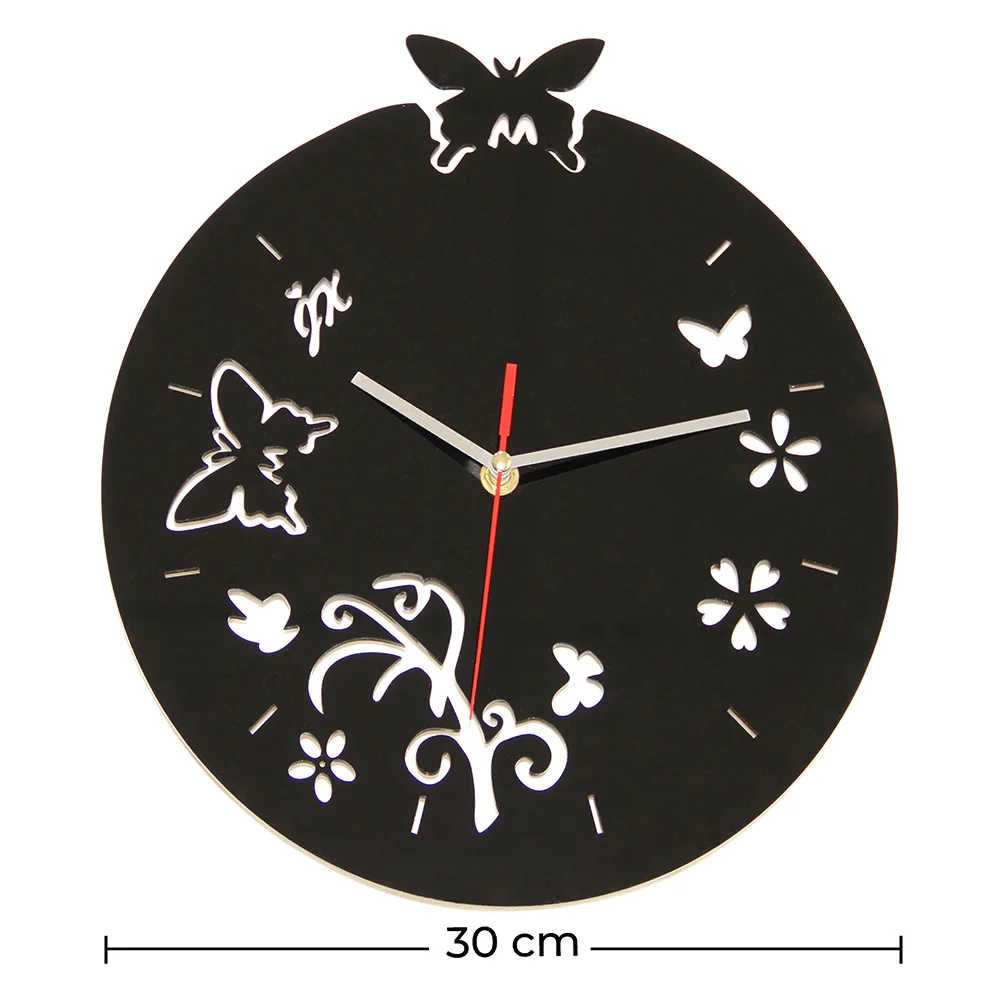Horloge murale Papillons et Fleurs image 10