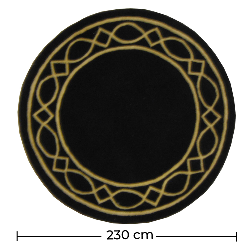 Tapis Rond Design en Laine - Etny image 10