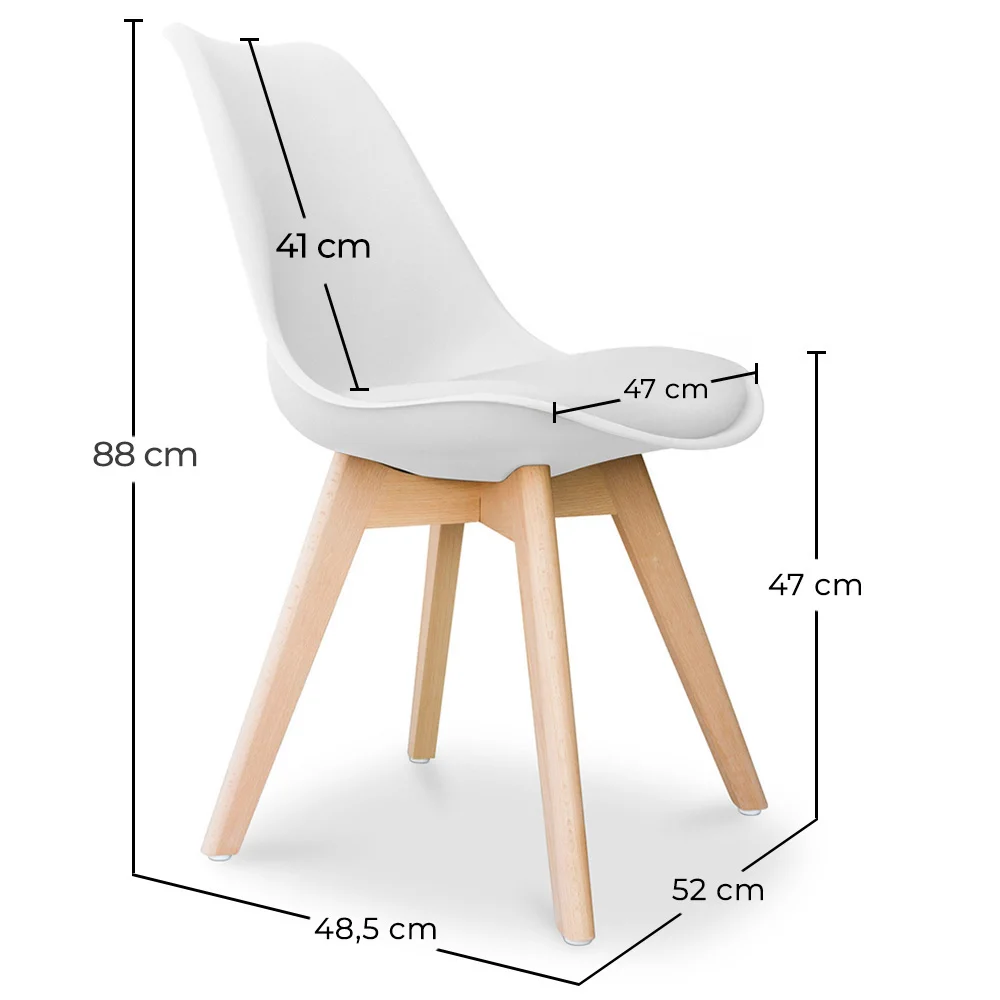 Chaise de salle à manger - Style Scandinave - Denisse image 10