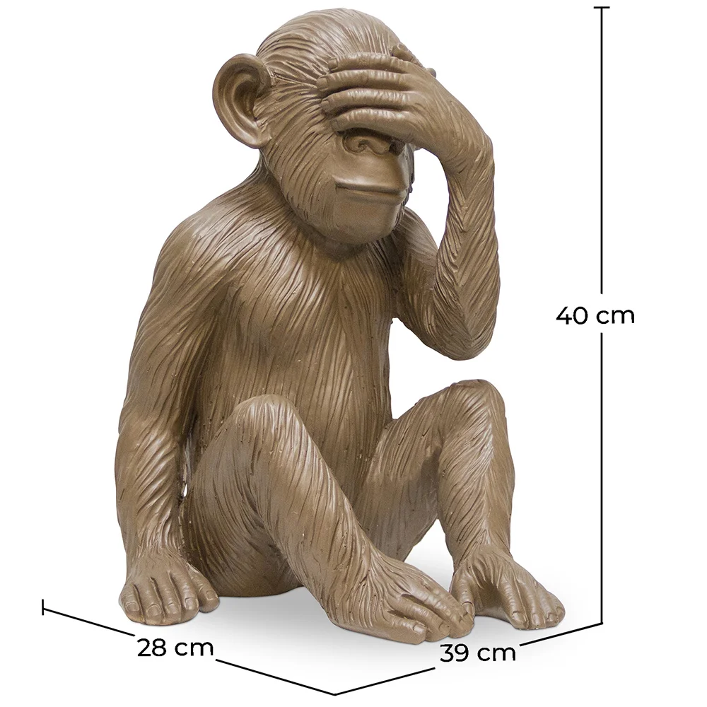  Figurine Décorative Design - Singe Aveugle - Sapiens image 10