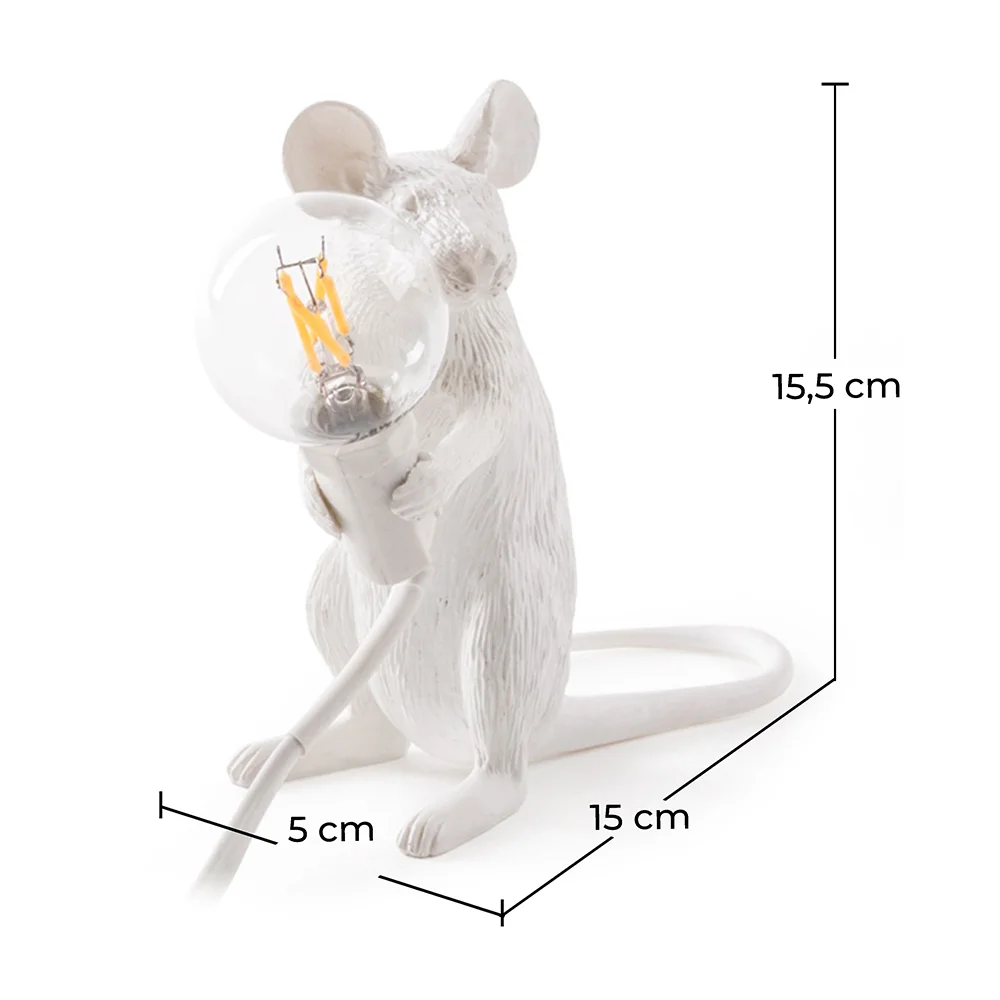 Lampe de Table - Lampe Souris Rat pour Enfants - Resina image 10