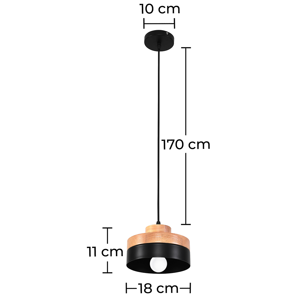 Lampe de plafond - Lampe suspendue de style scandinave - Eigil image 10