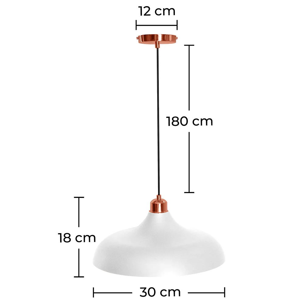 Lampe de plafond design - Lampe suspendue en métal - Enar image 10
