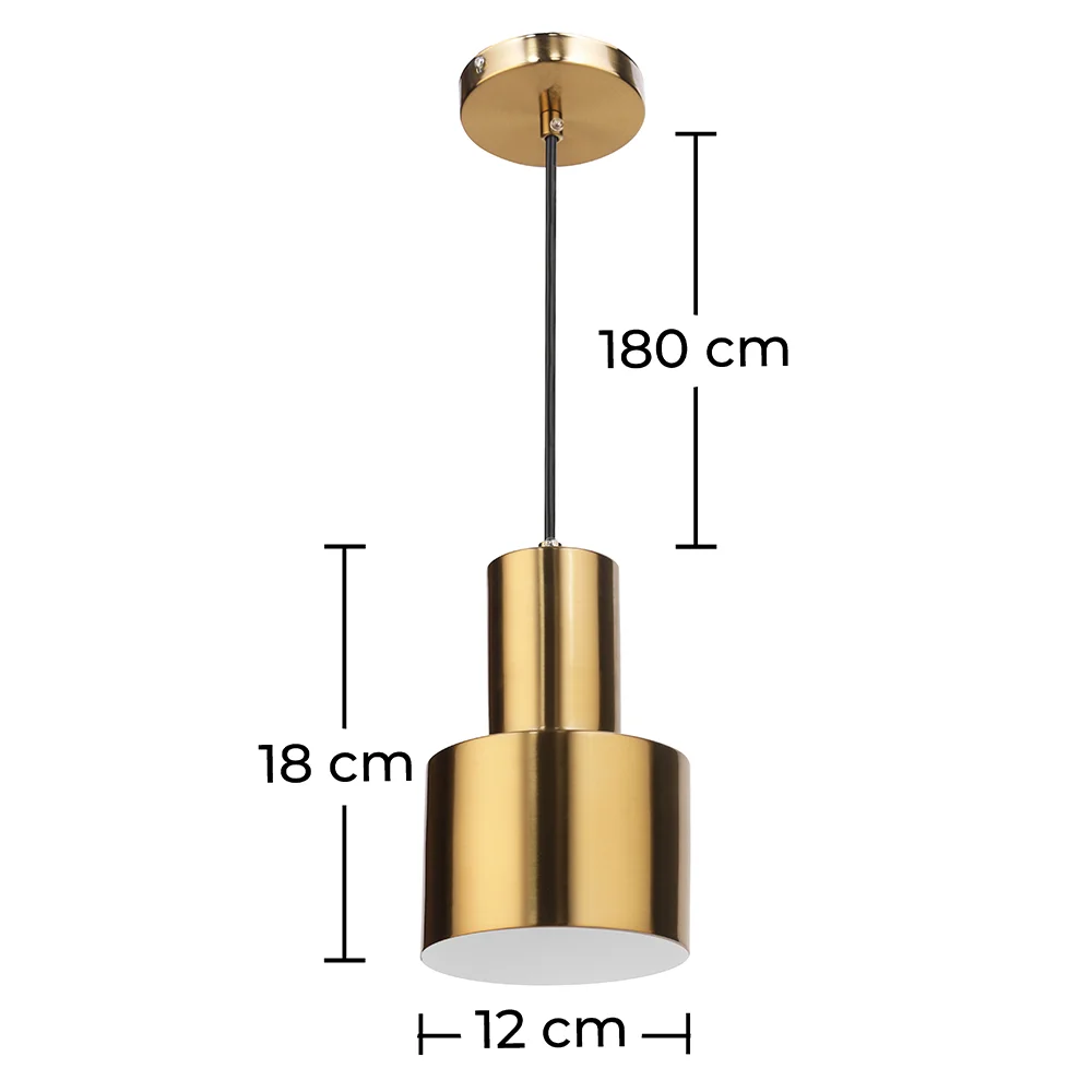 Lampe de plafond design - Lampe suspendue en métal - Camilo image 10