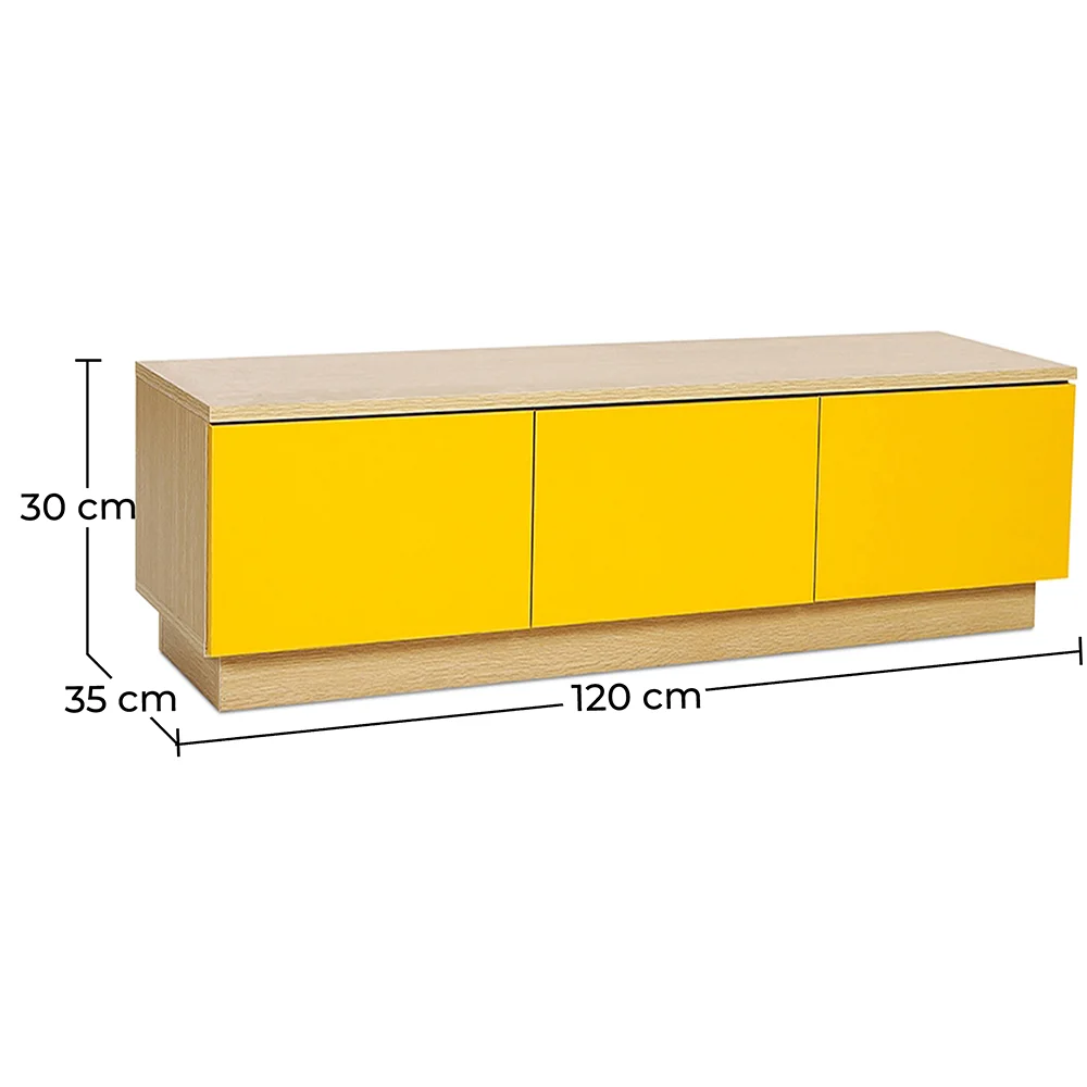 Meuble TV en Bois - Design Scandinave - Aura image 10