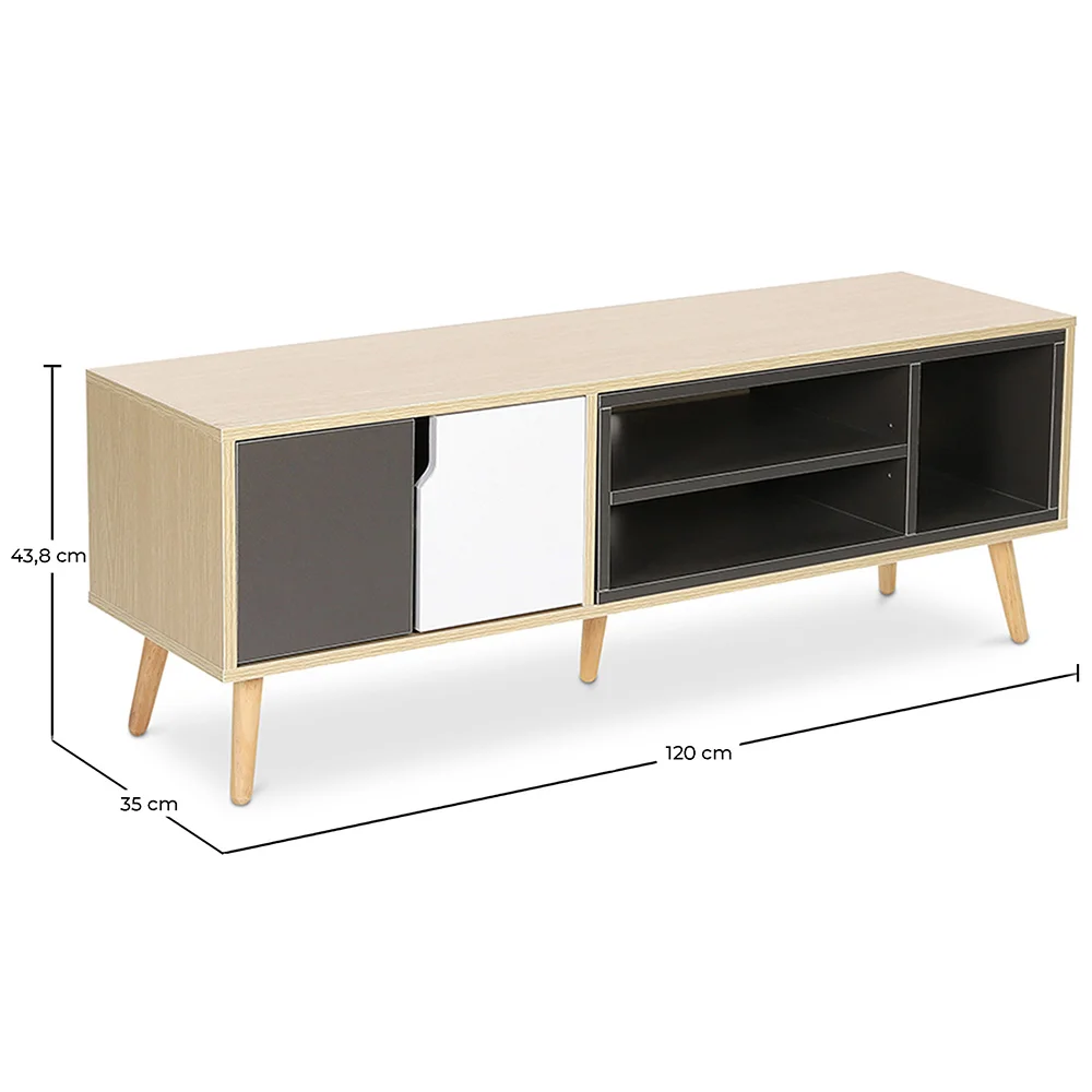 Meuble TV en Bois - Design Scandinave - Bjorn image 10