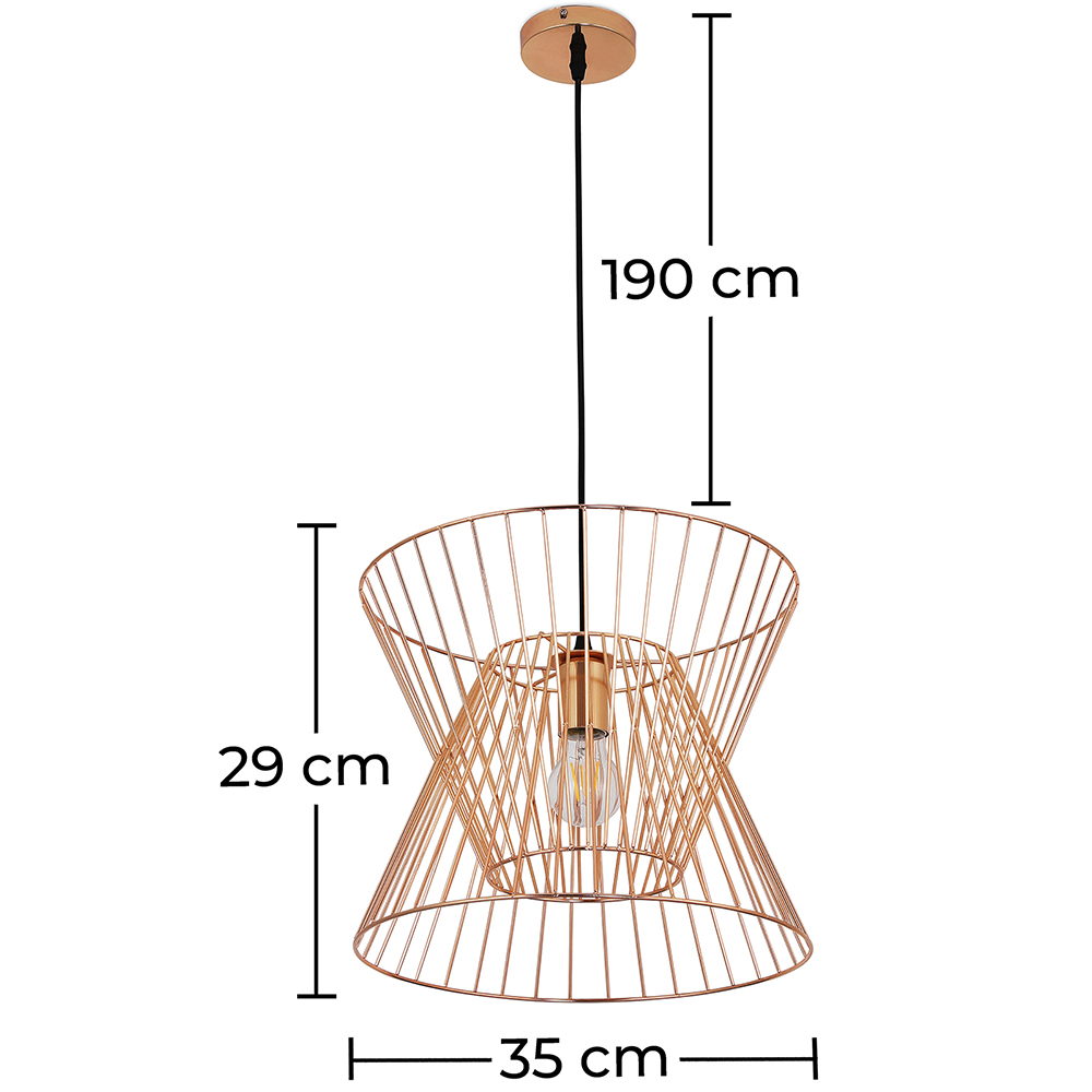 Plafonnier Rétro - Suspension Design - Lia image 10