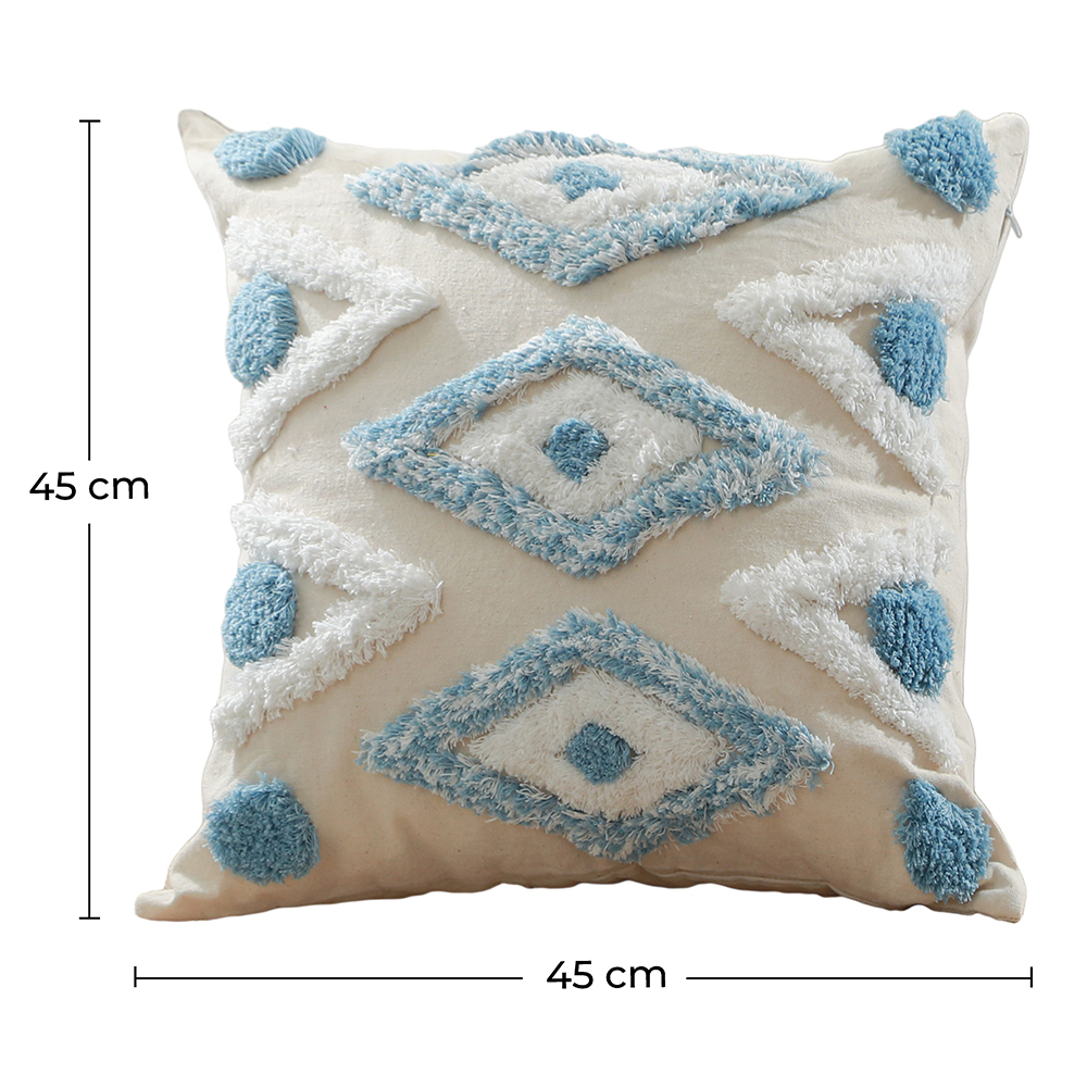 Coussin de style boho Bali - Housse et Rembourrage inclus - Mawi image 10