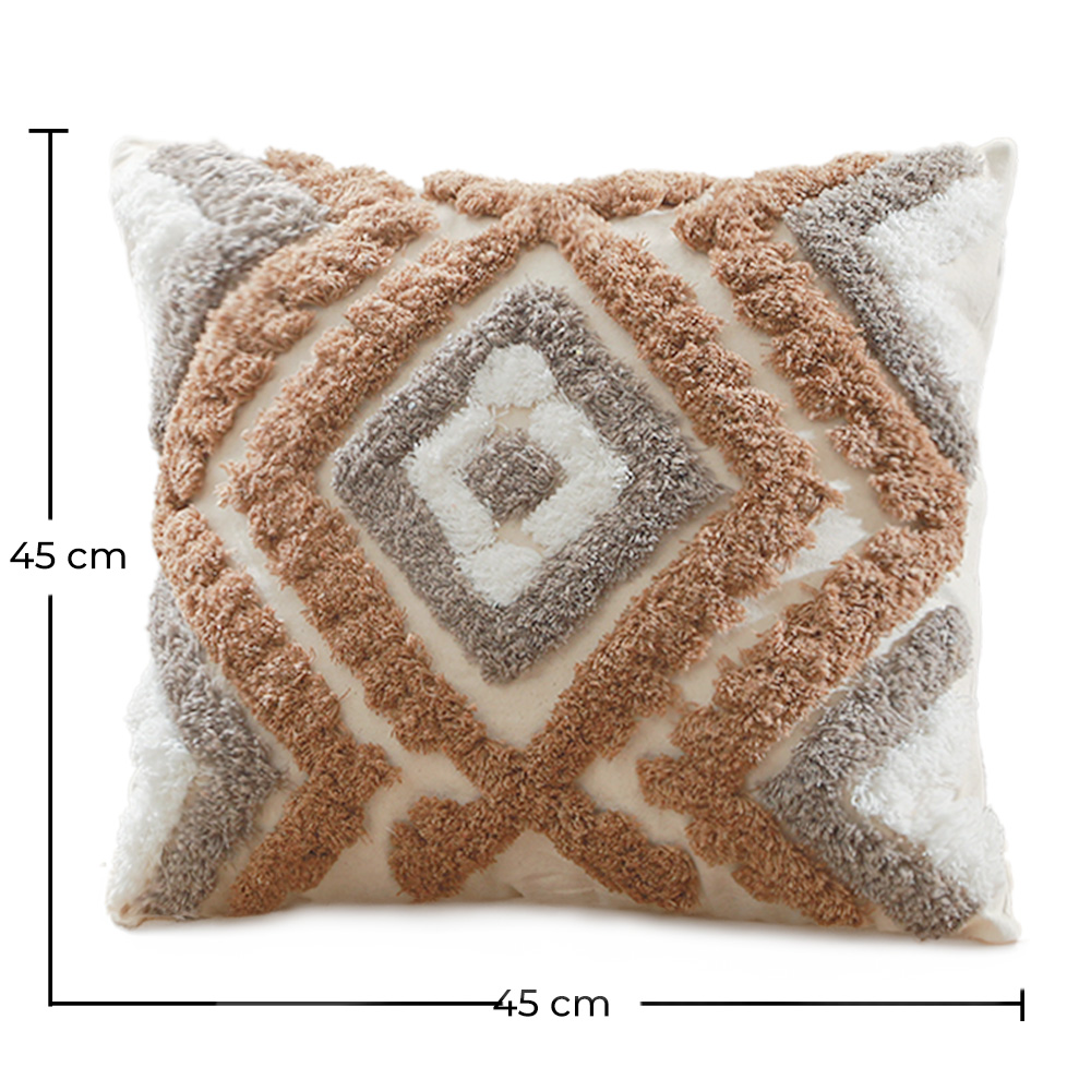 Coussin de style boho Bali - Housse et Rembourrage inclus - Hanaki image 10