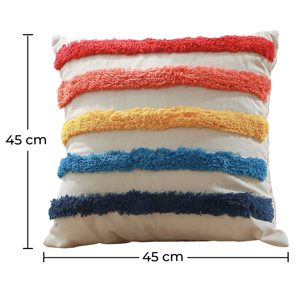 Coussin de style boho Bali - Housse et Rembourrage inclus - Manisha image 10