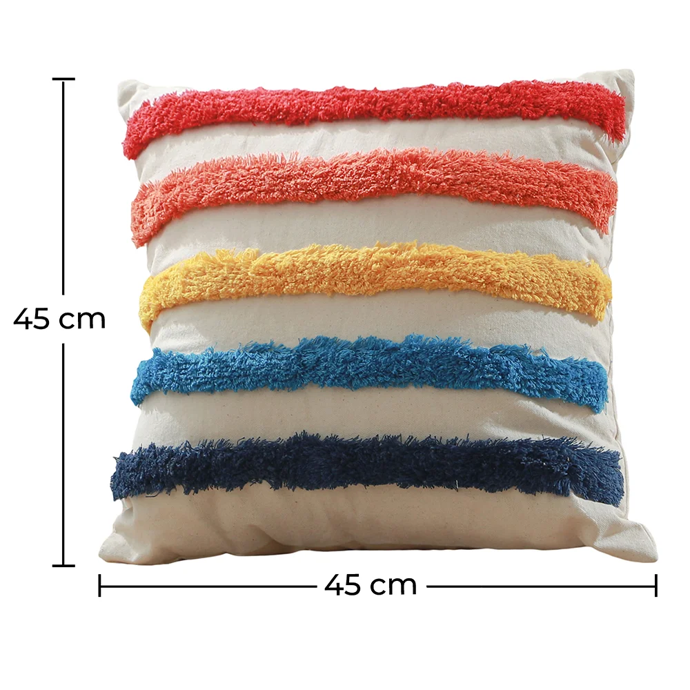 Coussin de style boho Bali - Housse et Rembourrage inclus - Manisha image 10