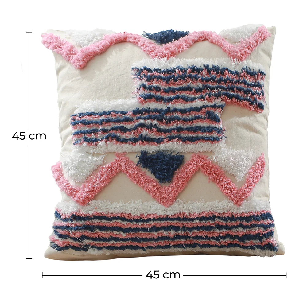Coussin de style boho Bali - Housse et Rembourrage inclus - Lanka image 10
