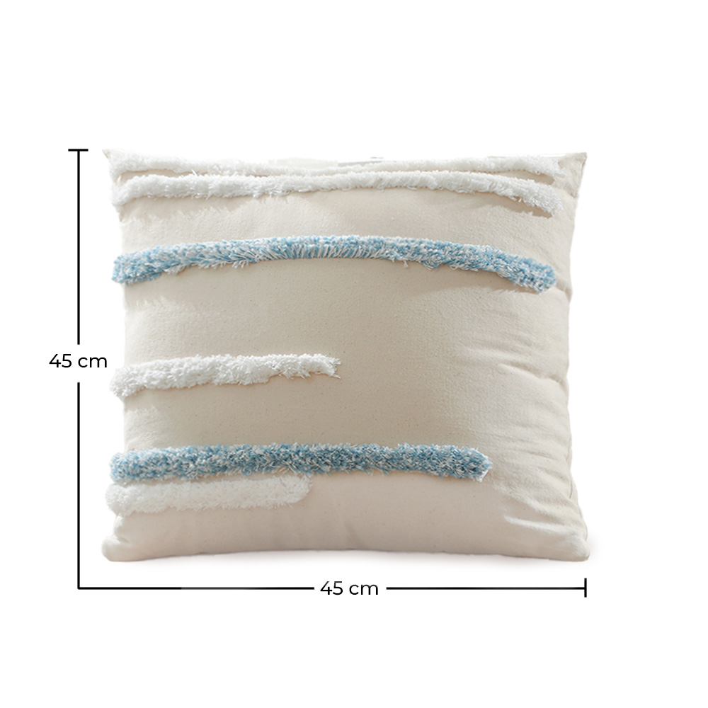 Coussin de style boho Bali - Housse et Rembourrage inclus - Sur image 10