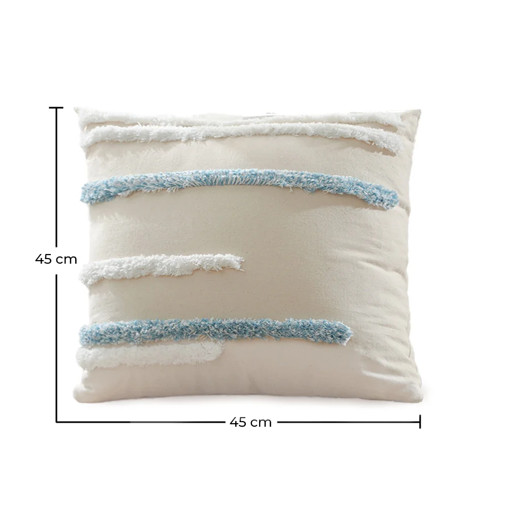 Coussin de style boho Bali - Housse et Rembourrage inclus - Sur image 10