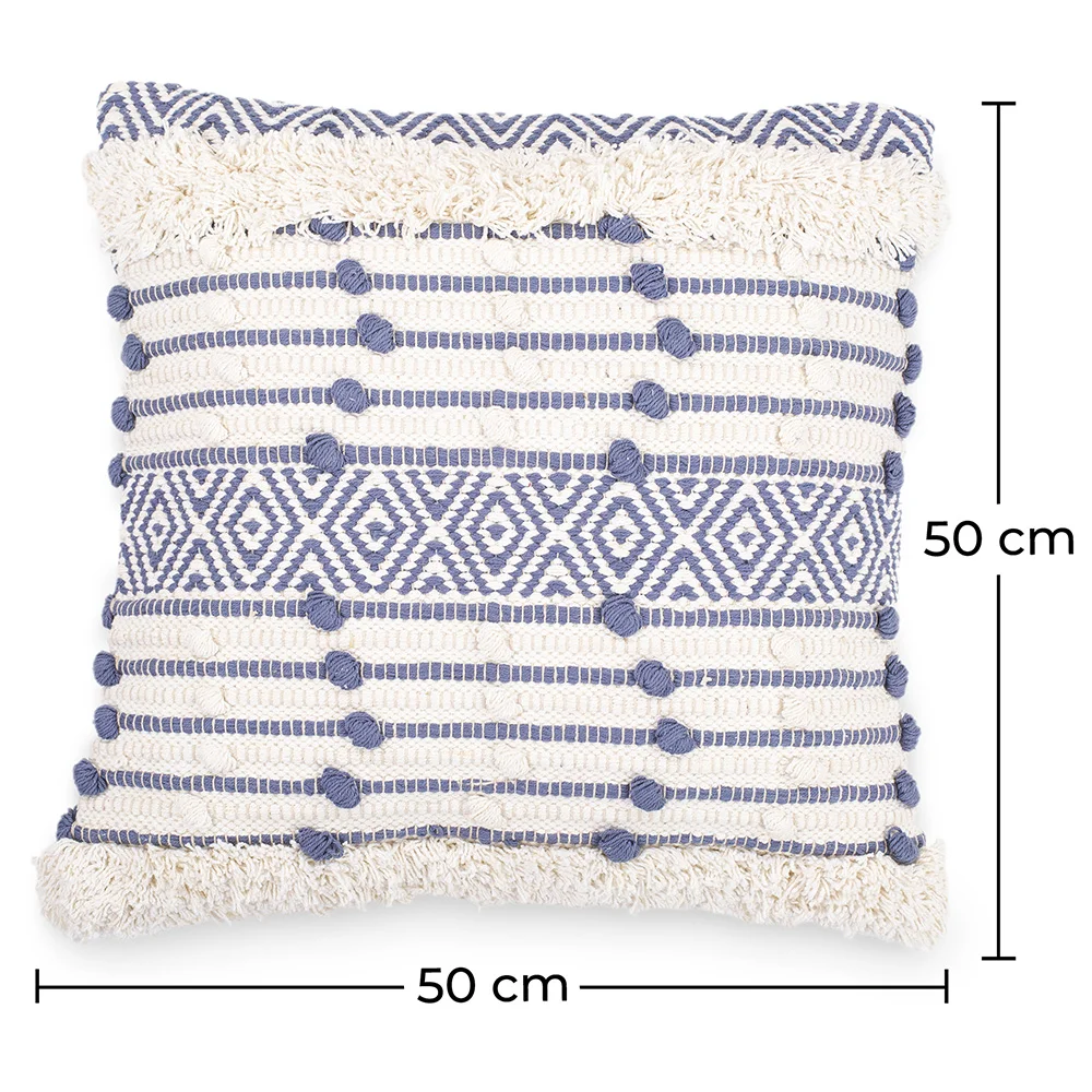 Coussin de style boho Bali - Housse et Rembourrage inclus - Lana image 10