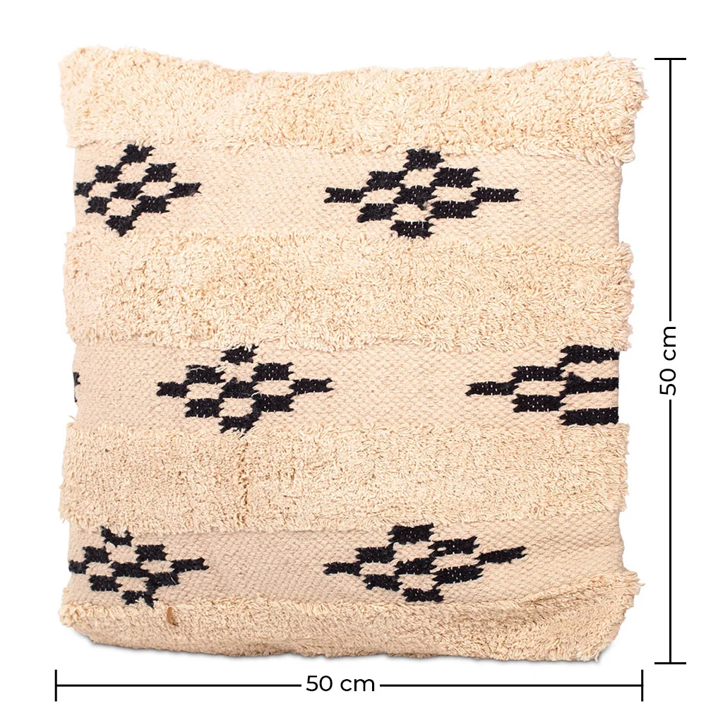 Coussin de style boho Bali - Housse et Rembourrage inclus - Morgana image 10
