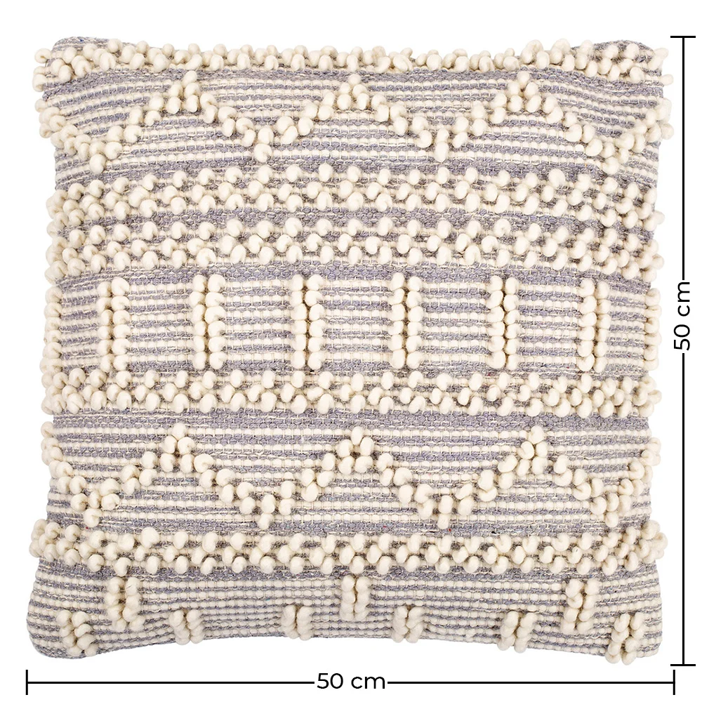 Coussin de style boho Bali - Housse et Rembourrage inclus - Hera image 10
