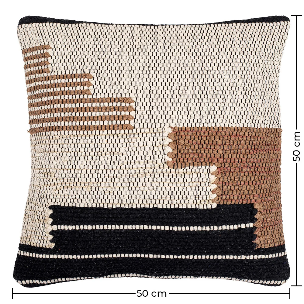 Coussin de style boho Bali - Housse et Rembourrage inclus - Bacansi image 10