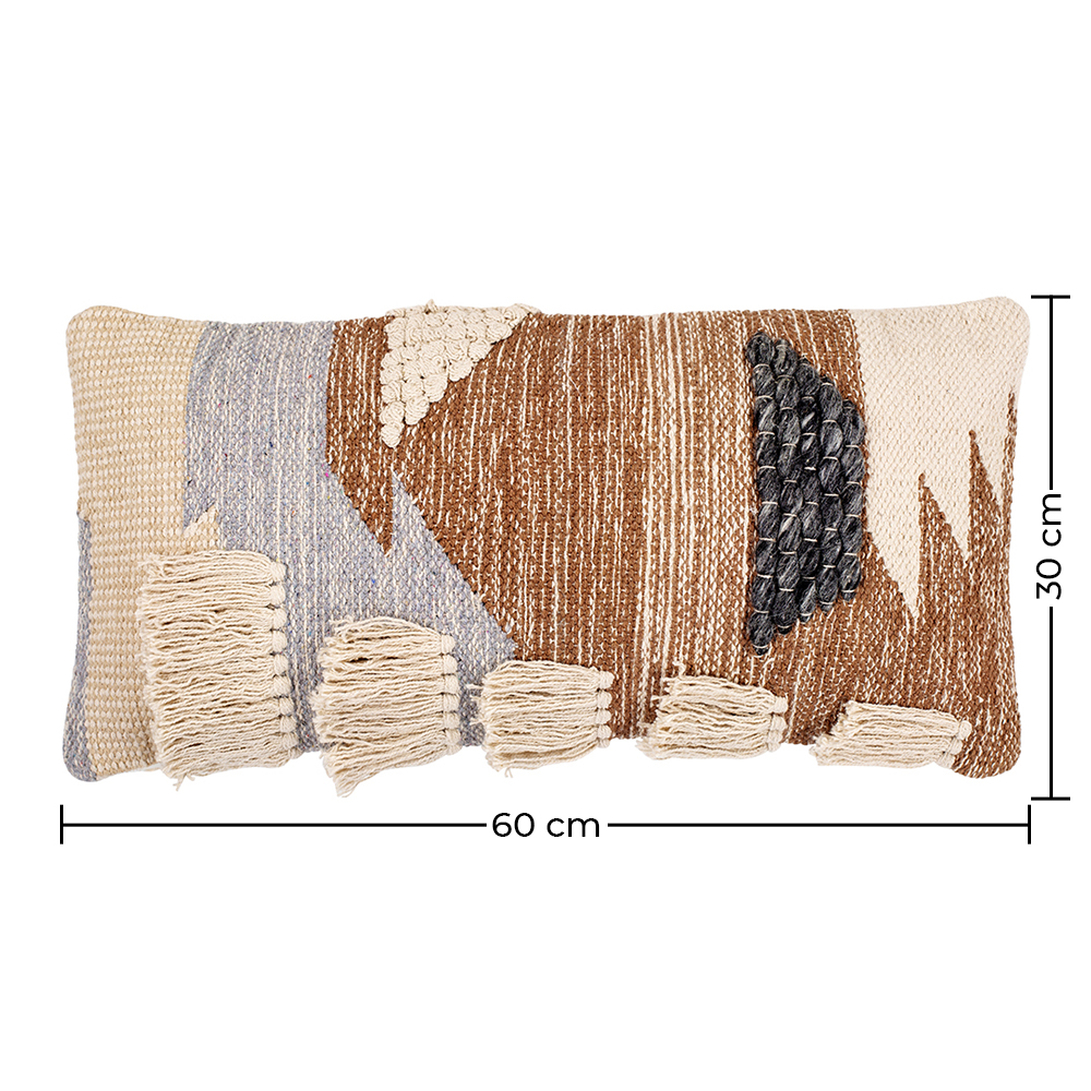 Coussin de style boho Bali - Housse et Rembourrage inclus - Zerwa image 10