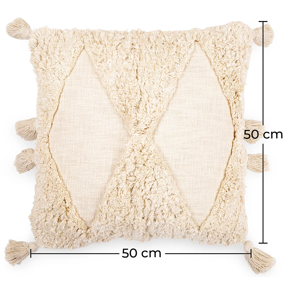Coussin de style boho Bali - Housse et Rembourrage inclus -  Leano image 10