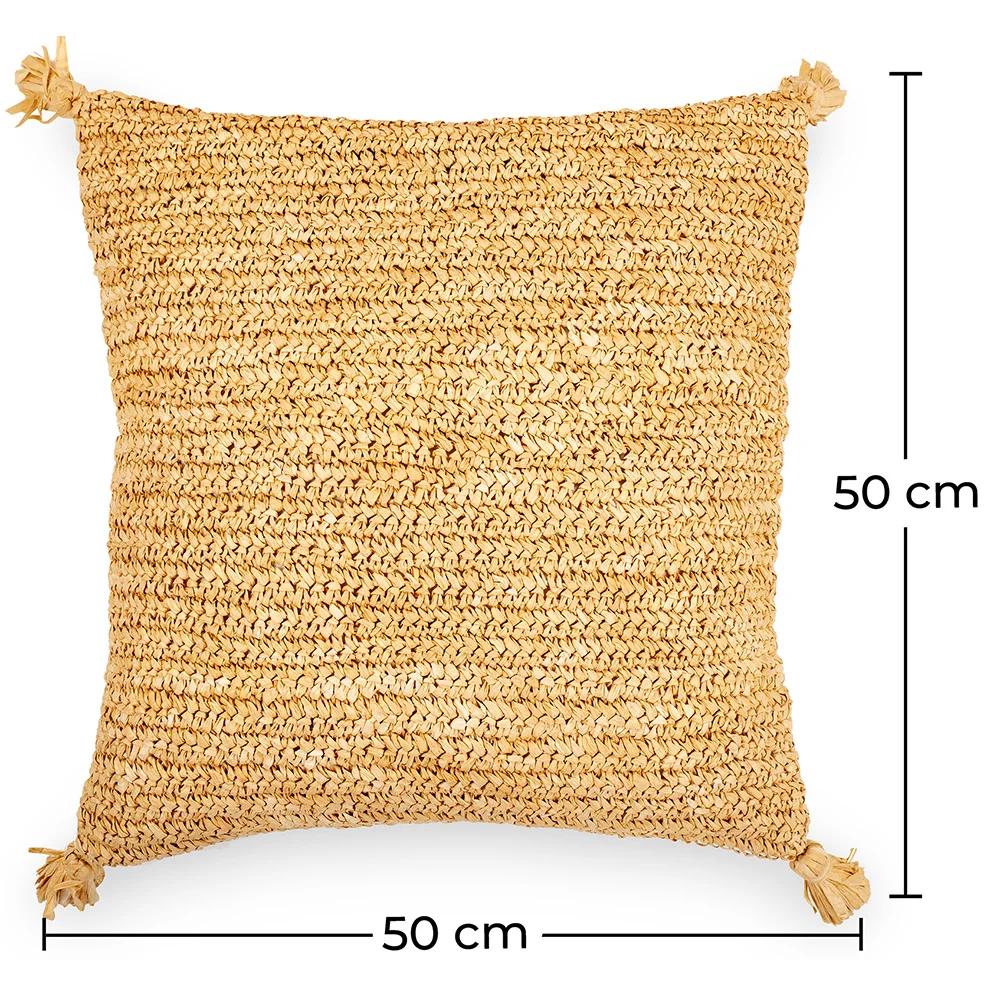 Coussin de style boho Bali - Housse et Rembourrage inclus - Carmel image 10