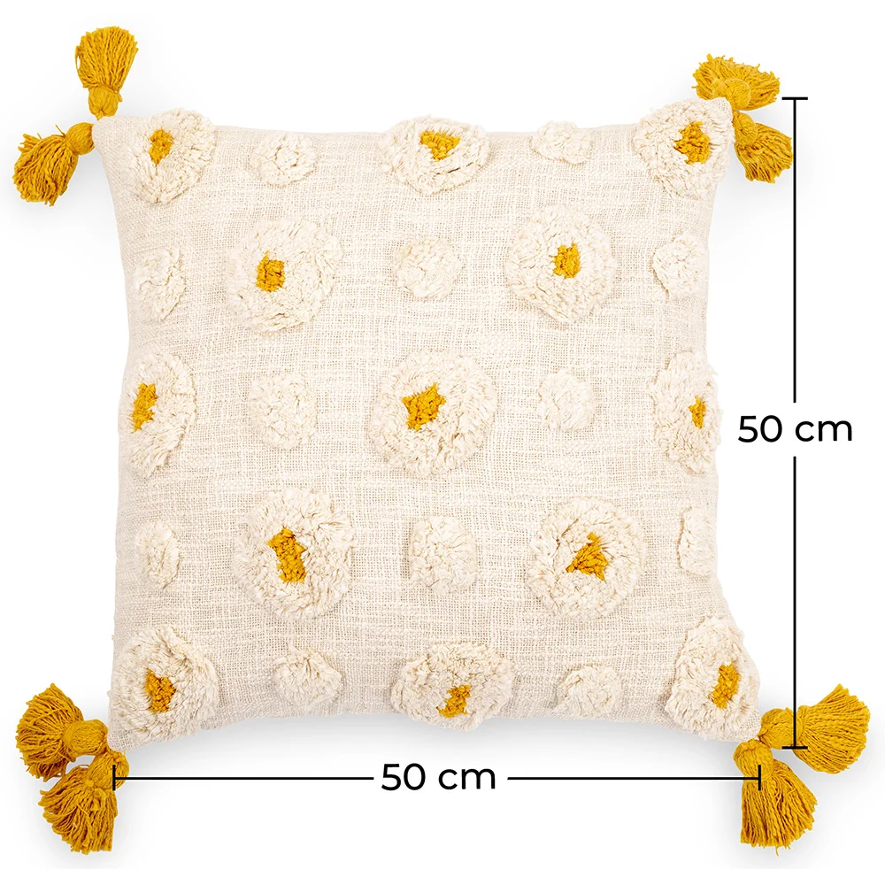 Coussin de style boho Bali - Housse et Rembourrage inclus - Isla image 10