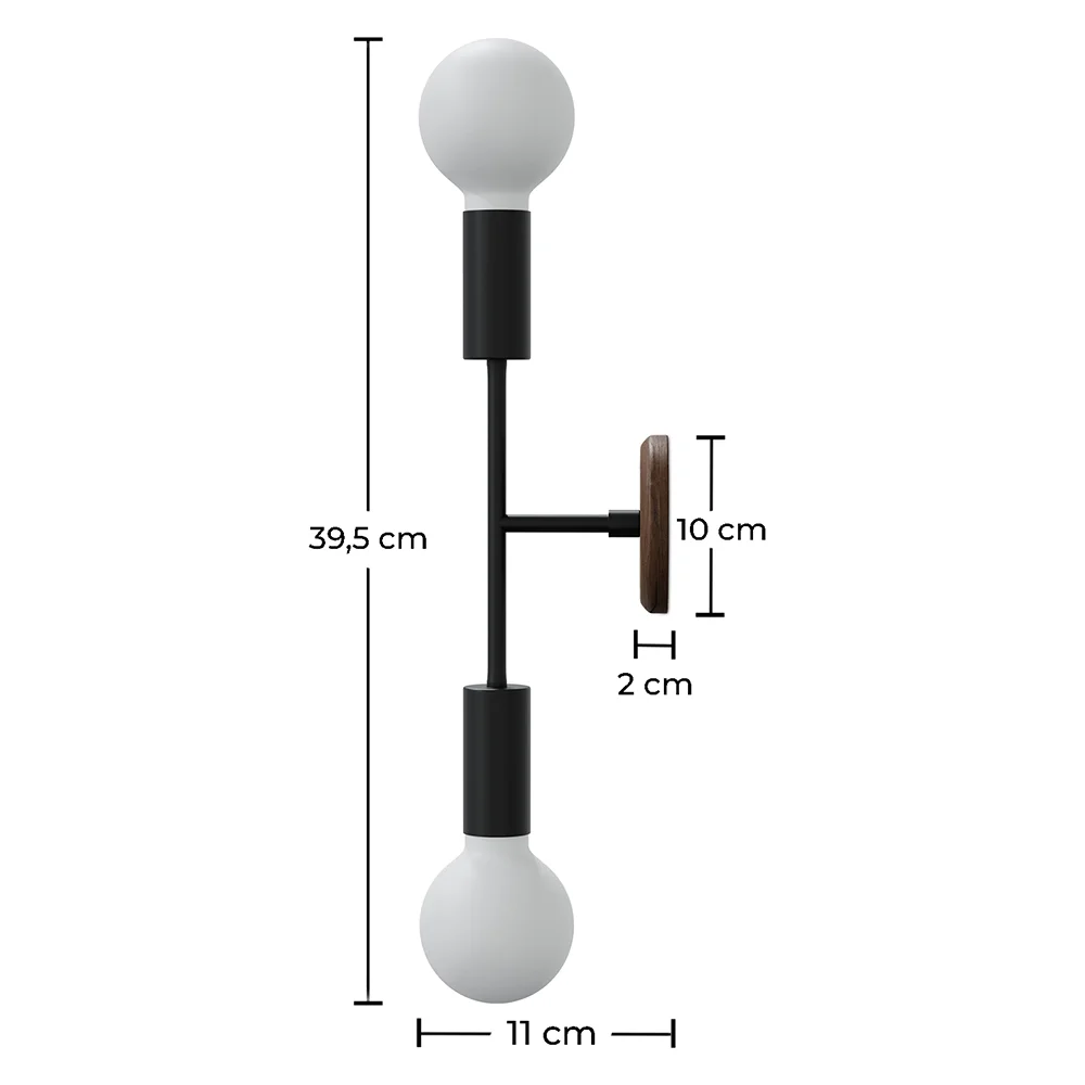 Applique Murale - Style Scandinave - Deux Globes - Gudmun image 10
