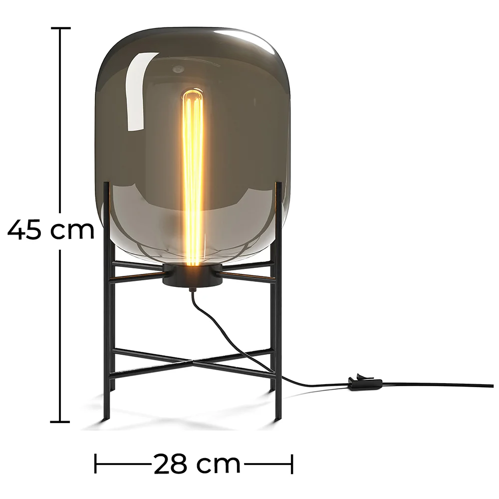 Lampe de table - Lampe de salon designer - Grau image 10