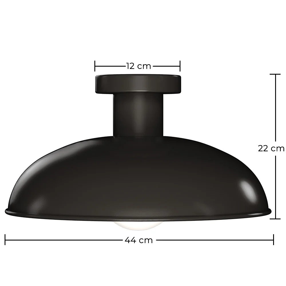 Lampe de Plafond - Plafonnier Noir - Gubi image 10
