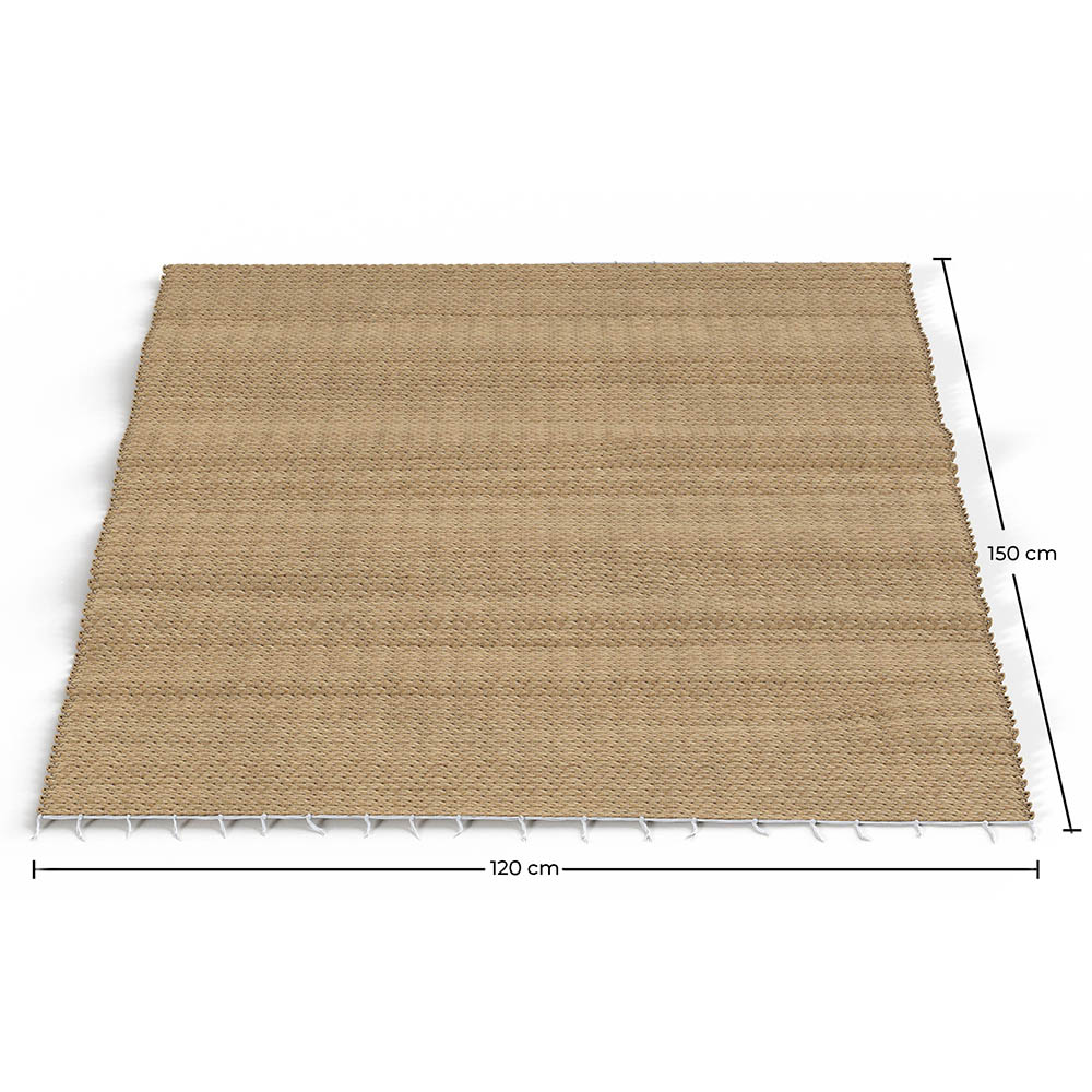 Tapis rectangulaire en jute - Boho Bali - 120x150 CM - Jaya image 10