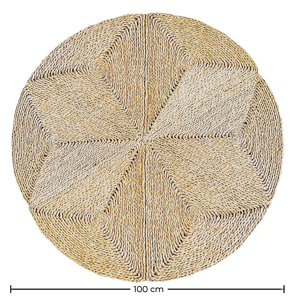Tapis rond en jute - Boho Bali - 100 CM - Gabba image 10