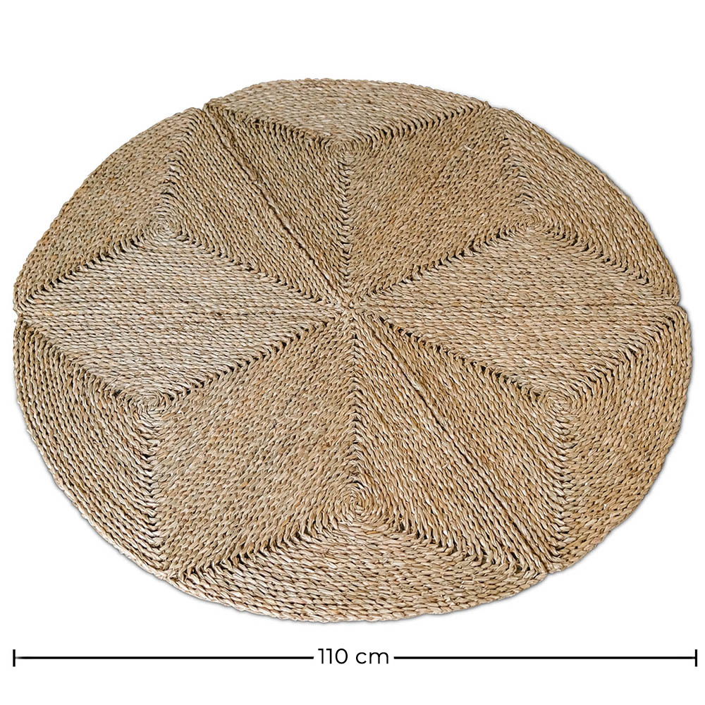 Tapis rond en jute - Boho Bali - 110 CM - Gabba image 10