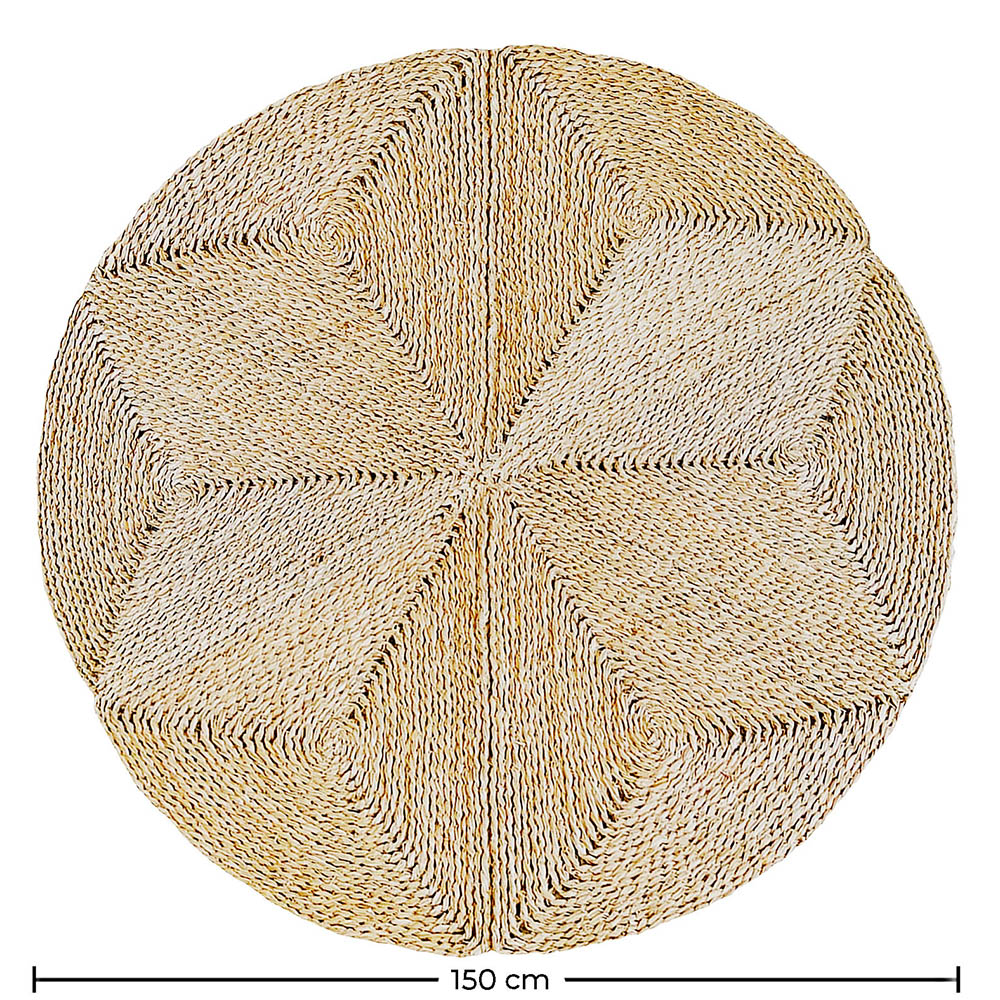 Tapis rond en jute - Boho Bali - 150 CM - Gabba image 10