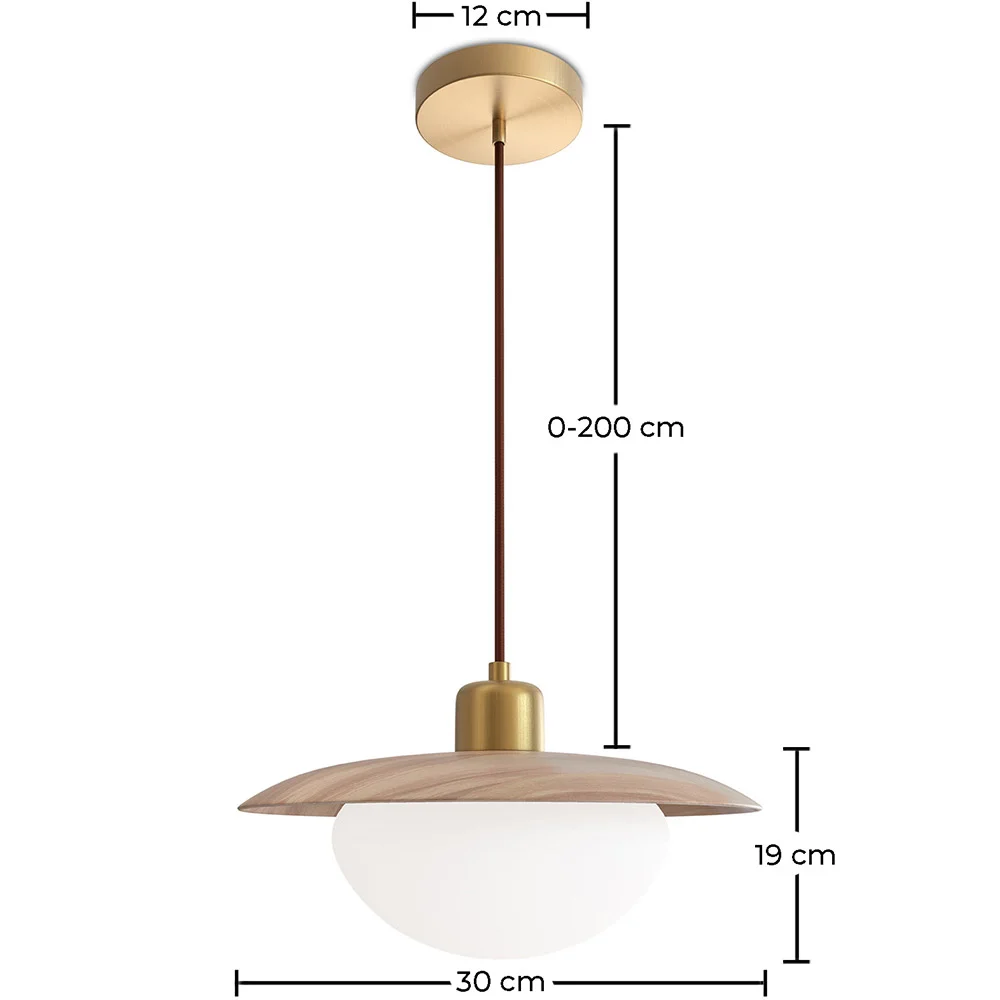 Lampe Suspendue au Plafond - Bois - Quinci image 10