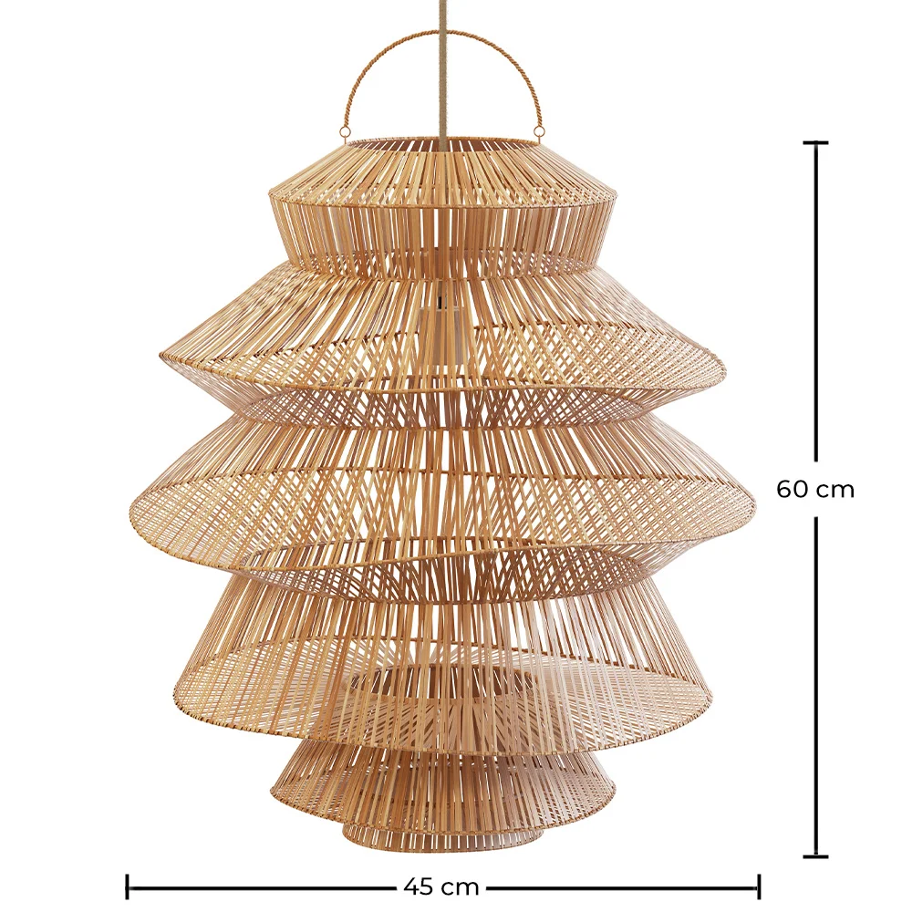  Lampe suspendue en rotin - Boho Bali - Ferta image 10