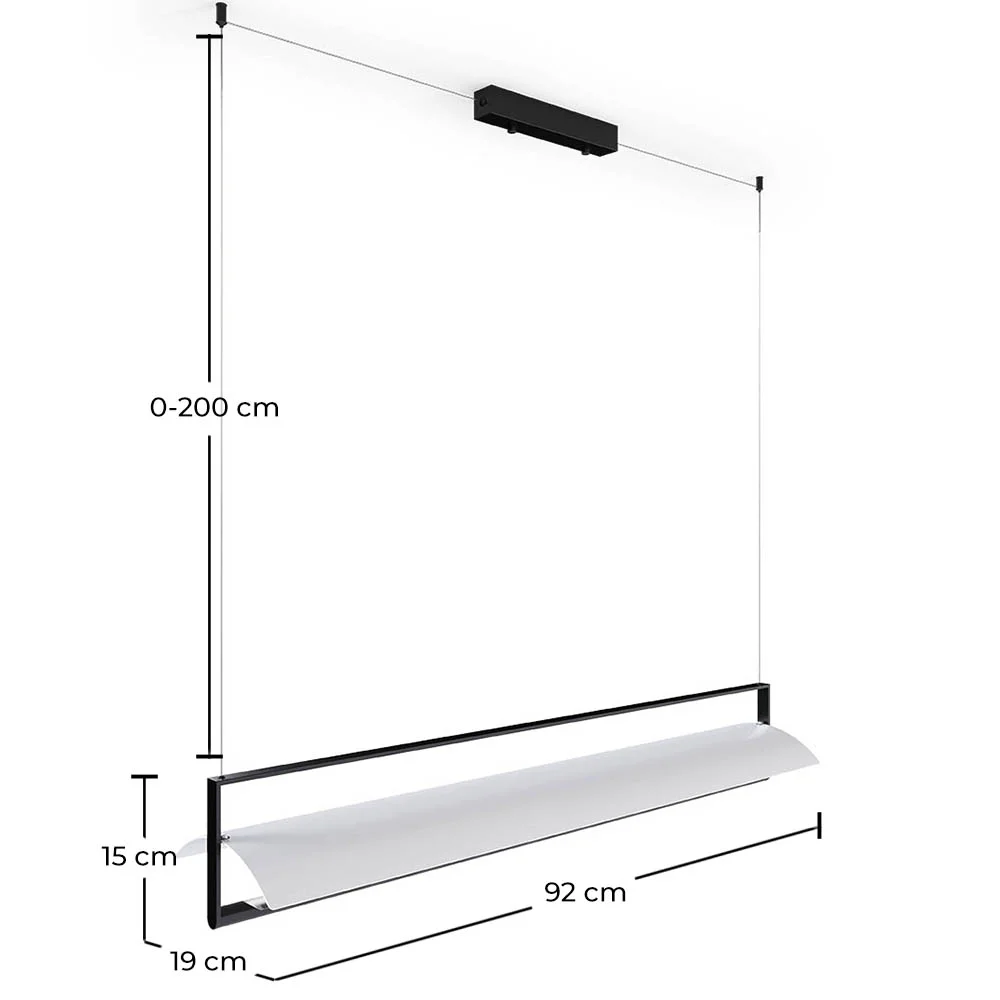 Lampe Suspendue Barre Horizontale LED - Newa image 10