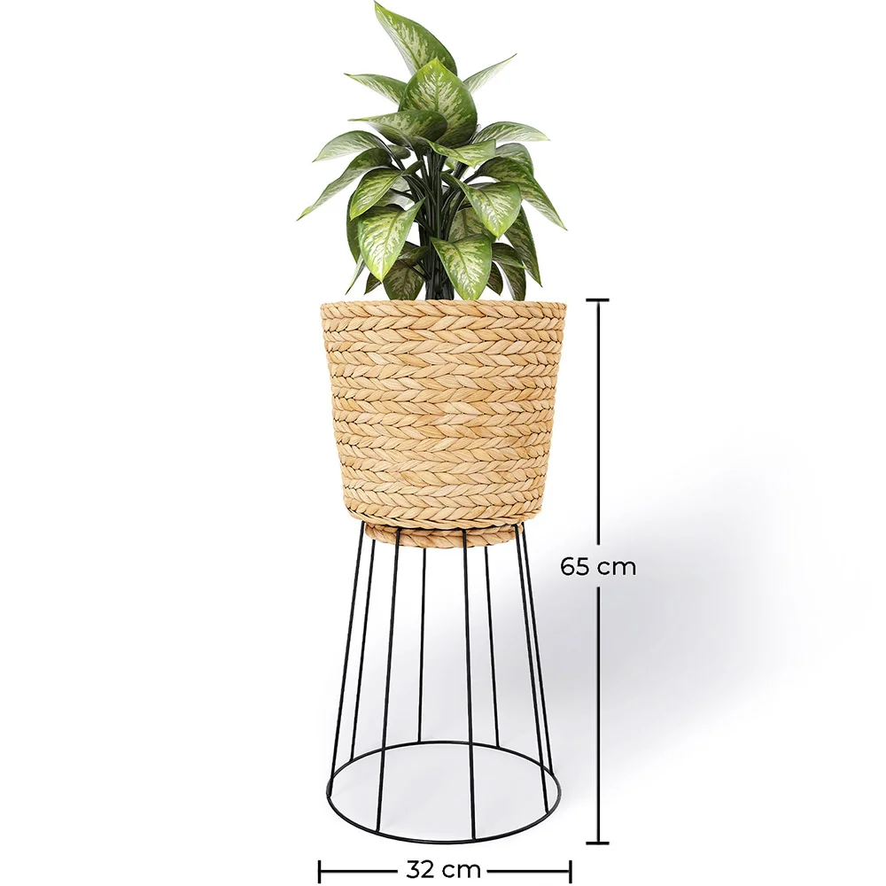 Pot de Sol Rond - Style Boho - 65 CM - Firna image 10