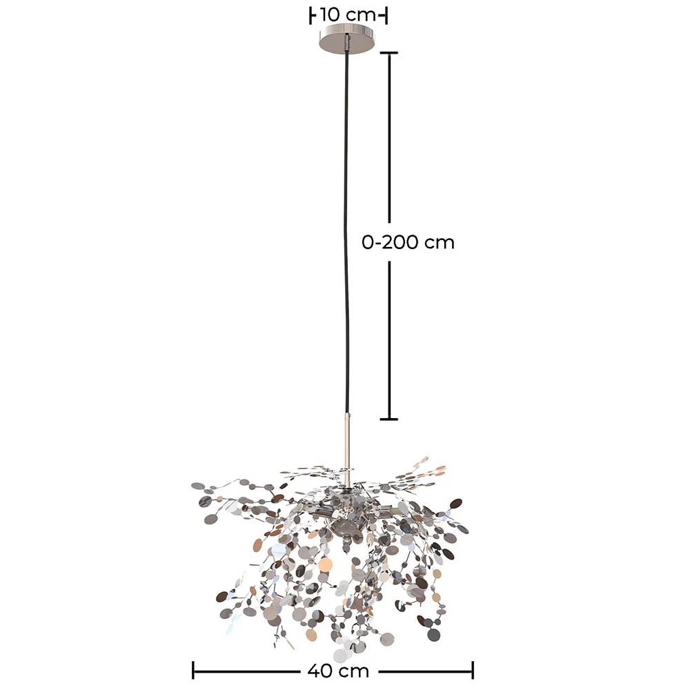 Lampe Suspendue en Acier - Flora image 10