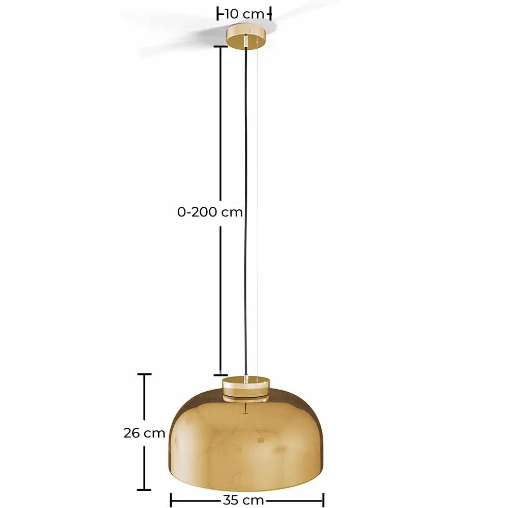 Lampe Suspension en Cristal - Design Moderne - Grenda image 10