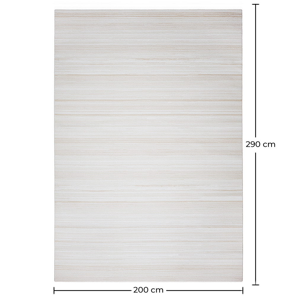 Grand Tapis Design Contemporain et Moderne - Beige (290x200 cm) - Traney image 10