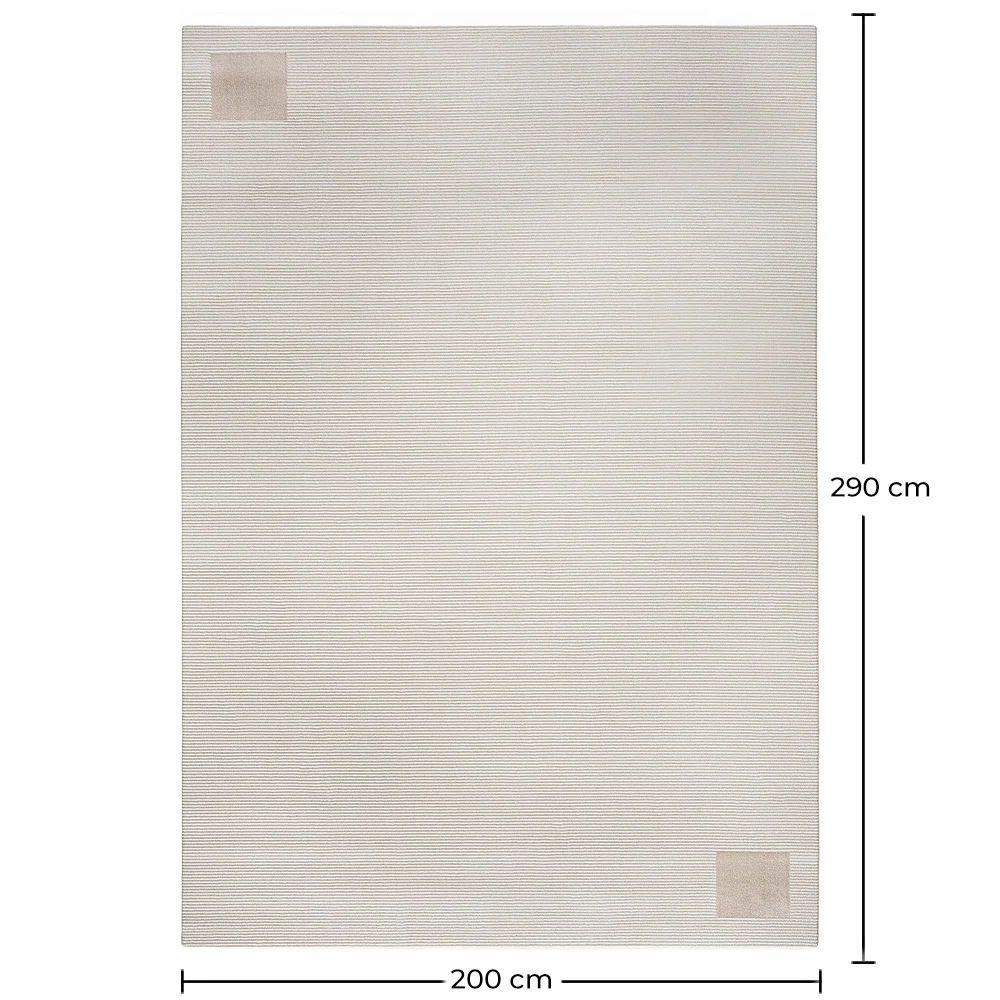 Grand Tapis Design Contemporain et Moderne - Beige (290x200 cm) - Cyru image 10