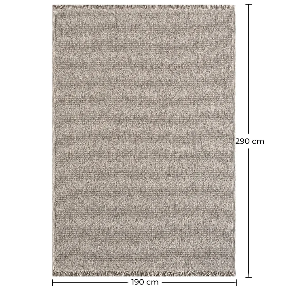 Grand Tapis de Design Contemporain et Moderne - Beige (190x290 cm) - Harbor image 10