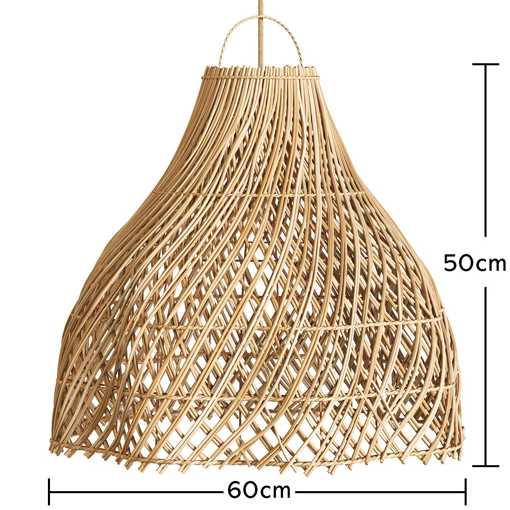 Lampe Suspendue en Rotin Style Boho - Rodric image 10